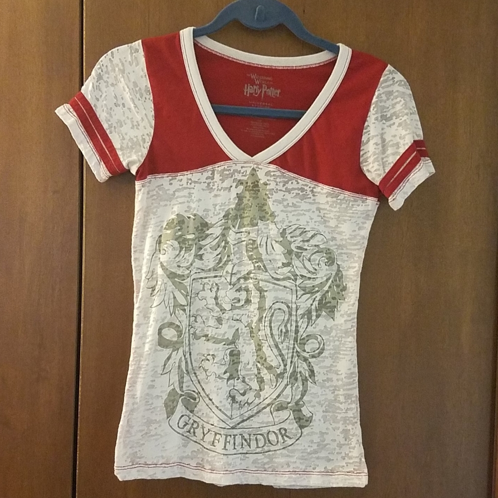 Harry Potter Gryffindor Burnout Tee